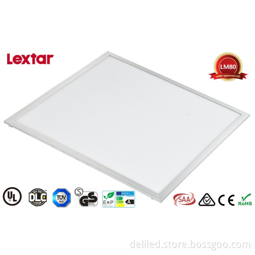 100lm/W 36W 600*600mm Lextar Chip LED Panel (CE/RoHS/FCC/SAA/TUV/UL/DLC)